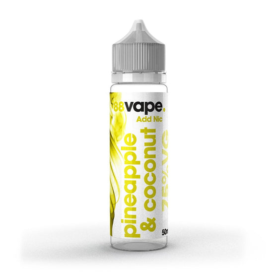 Load image into Gallery viewer, Pineapple &amp;amp; Coconut by 88 Vape - 50ml Short Fill E-Liquid

