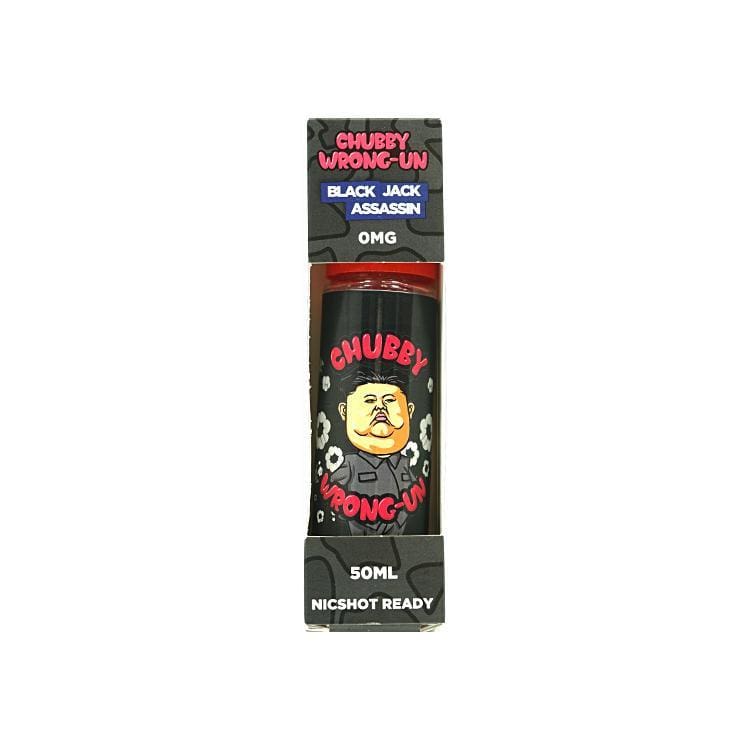 Load image into Gallery viewer, Black Jack Assassin by Chubby Wrong-Un - 50ml Short Fill E-Liquid
