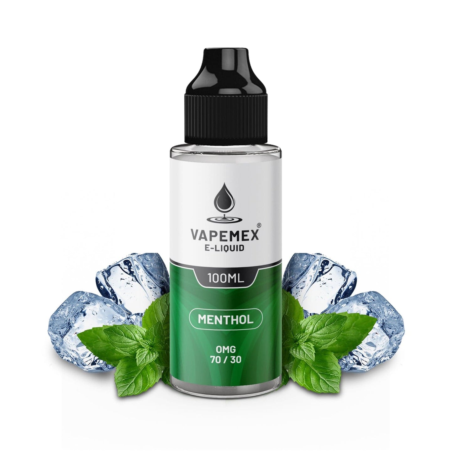 Load image into Gallery viewer, Menthol by VAPEMEX 100ml Shortfill E-Liquid

