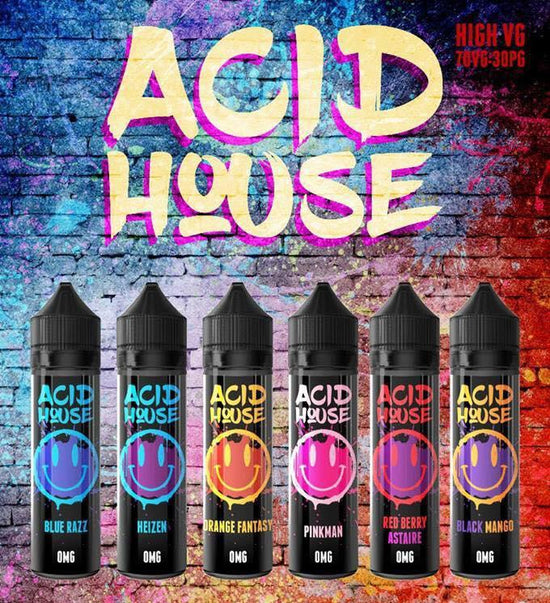 Acid House 50ml Shortfill E-Liquid
