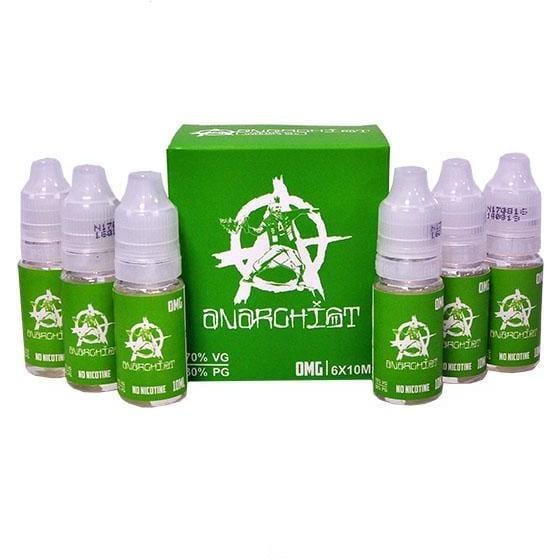 Load image into Gallery viewer, Green E-Liquid by Anarchist - 6 x 10ml - Multipack
