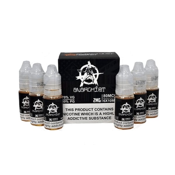 Load image into Gallery viewer, Black E-Liquid by Anarchist - 6 x 10ml - Multipack
