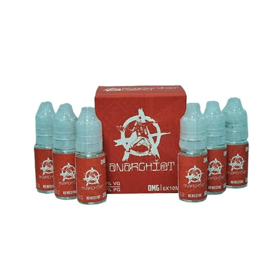 Red E-Liquid by Anarchist - 6 x 10ml - Multipack