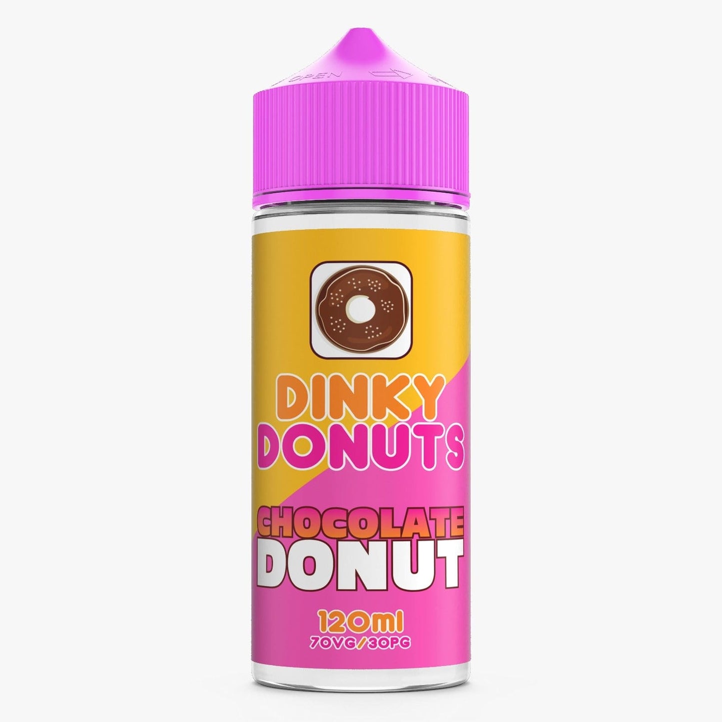 Chocolate Donut by Dinky Donuts 100ml Shortfill E-Liquid