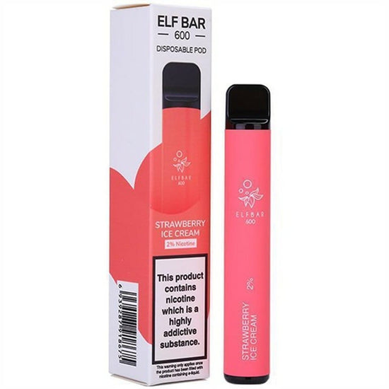 Elf Bar 600 Puff Disposable Vape Bar