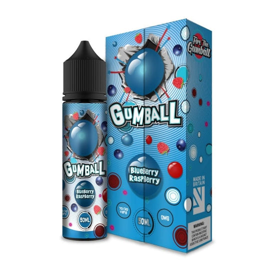 Load image into Gallery viewer, Blueberry Raspberry Gumball by Gumball 50ml Shortfill E-Liquid
