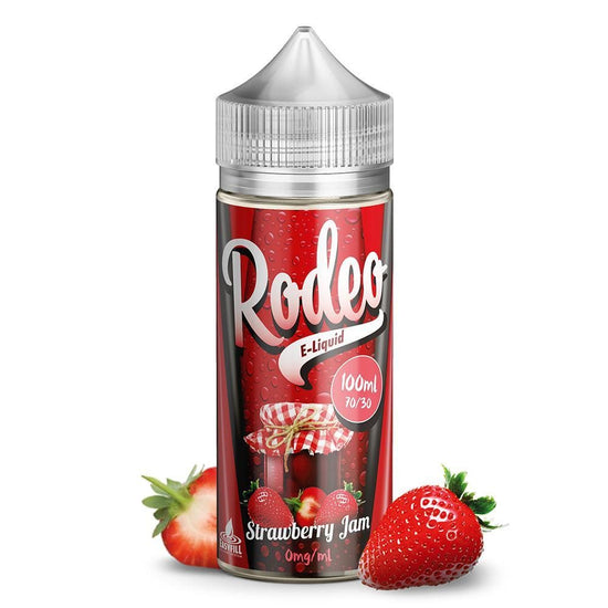 Strawberry Jam by Rodeo 100ml Shortfill E-Liquid