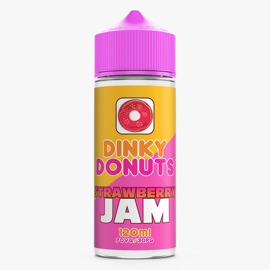 Strawberry Jam by Dinky Donuts 100ml Shortfill E-Liquid