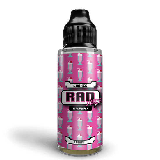 Strawberry by RAD Juice Shakes 100ml Shortfill E-Liquid
