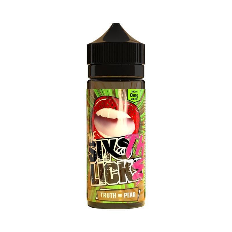 Truth Or Pear by Six Licks Shortfill E Liquid
