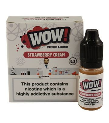 Strawberry Cream by WOW 3 x 10ml Multipack