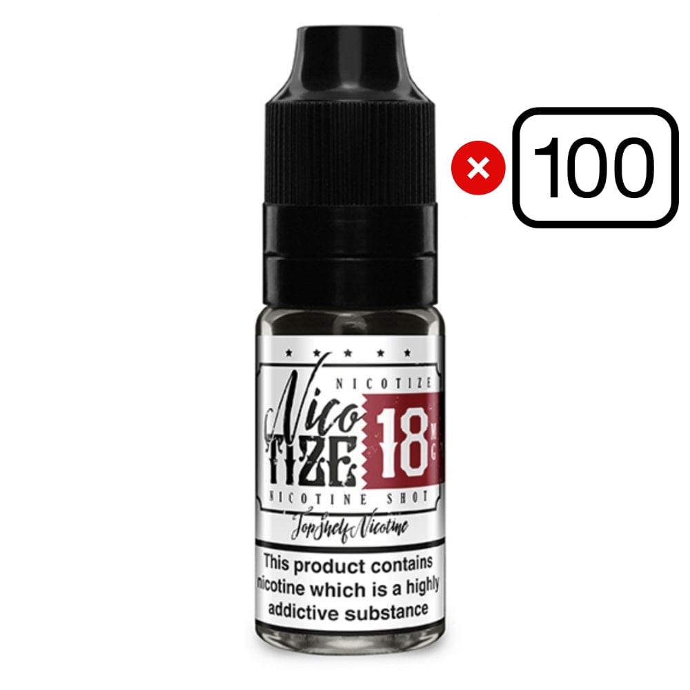 Load image into Gallery viewer, 100 x 18mg Nic Shots Bundle by Zeus Juice
